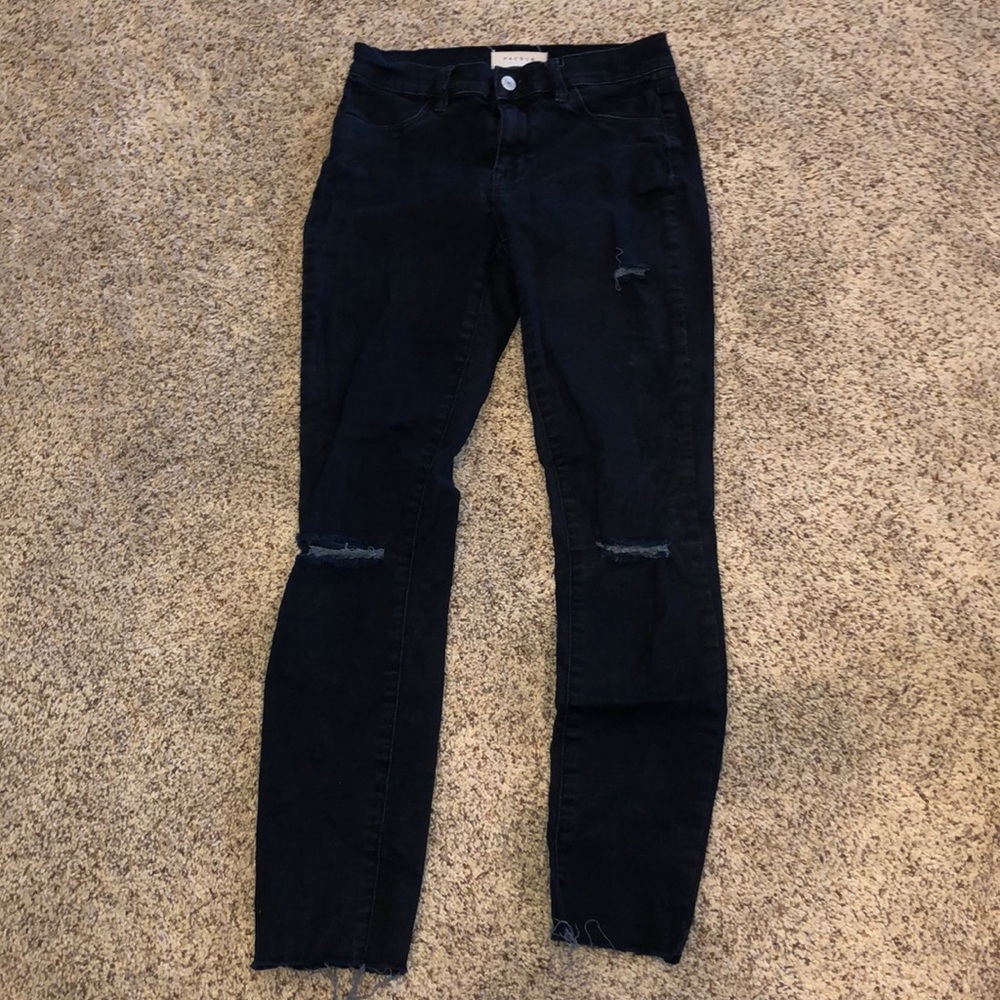 dark jeans